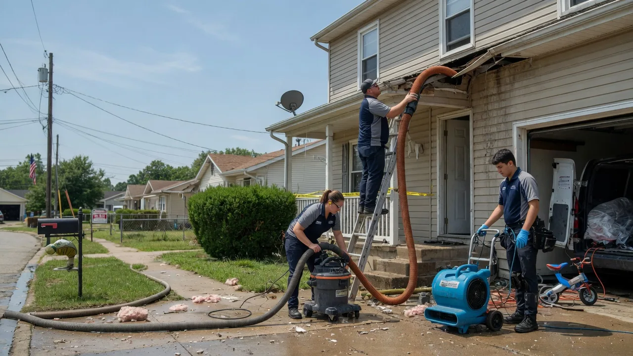Water Damage Restoration in Centerville, KS near me